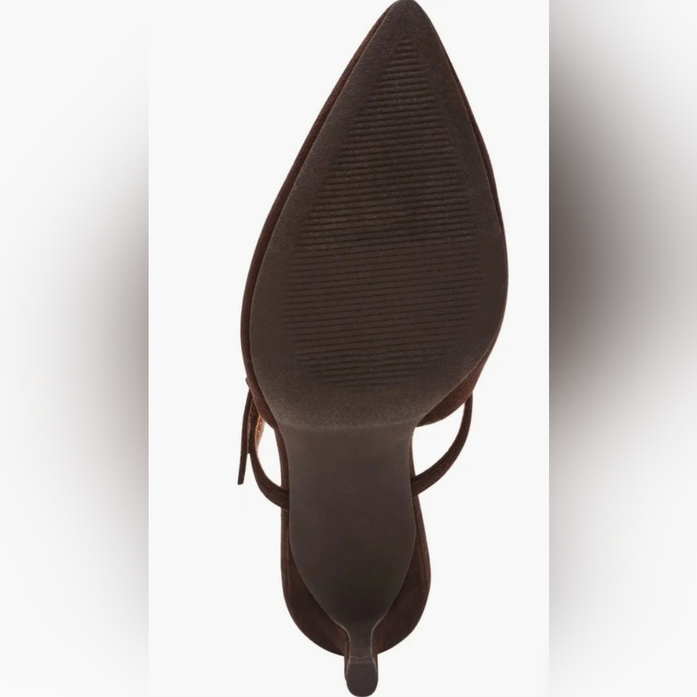 DV by Dolce Vita Elleganza Brown Heeled Mules Women's Size 6 NWT - Picture 8 of 10